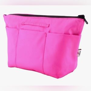 Holly LifePro Purse Organizer,Insert Handbag Organizer Bag in Bag Hot pink
